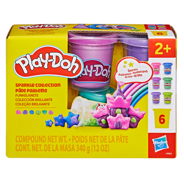 Play-Doh sparkle collection