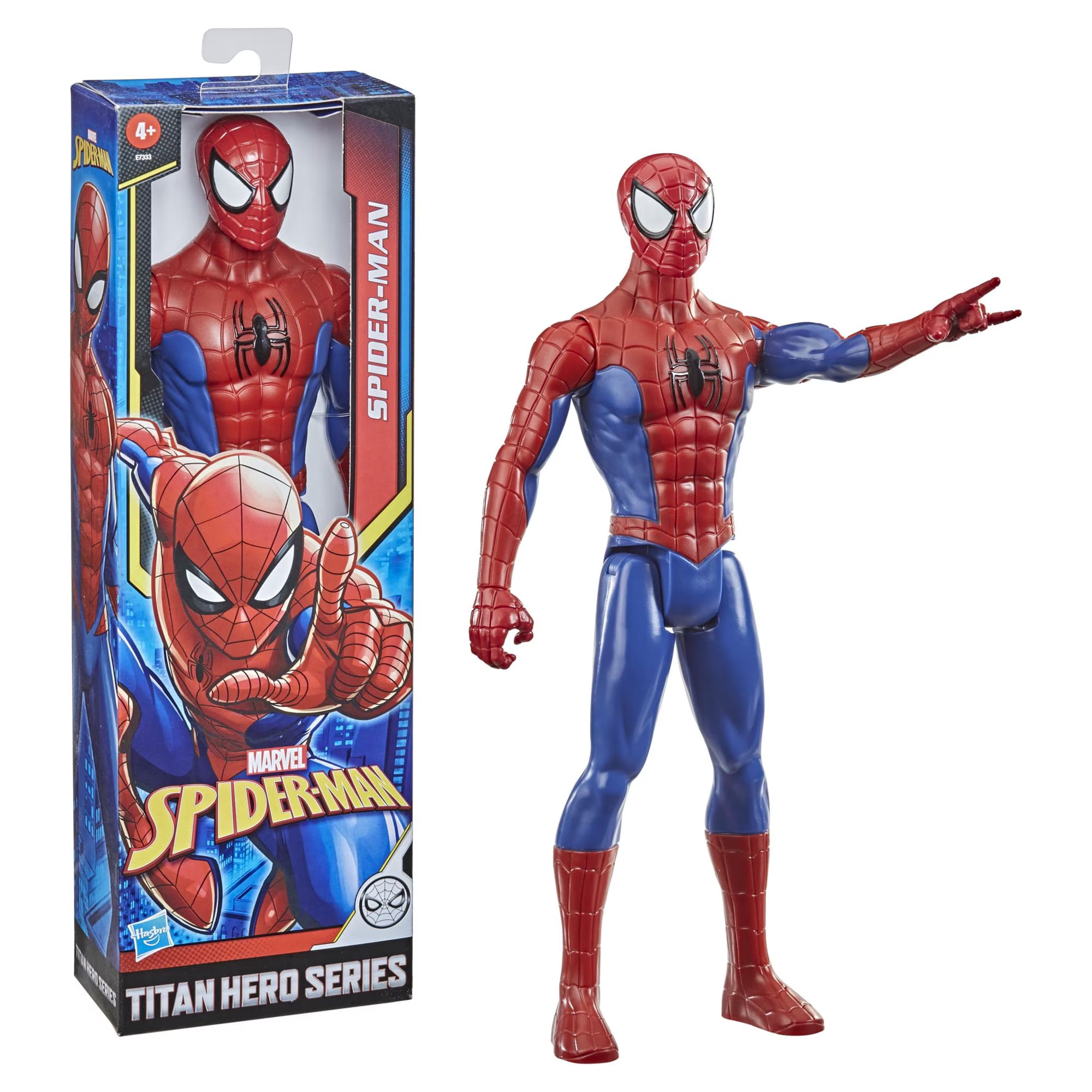 Marvel Spider-Man, Action Figure, 12-Inch Super Hero, Ages 4 Plus